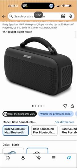Bose Soundlink Max