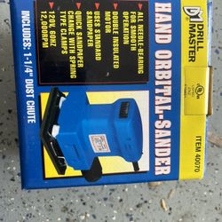 Brand new of Palm Sander, Drill Master Hand Orbital Sander 40070