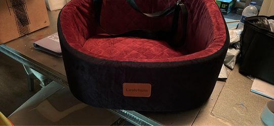 Lealchum Pet Car Seat Booster Bed