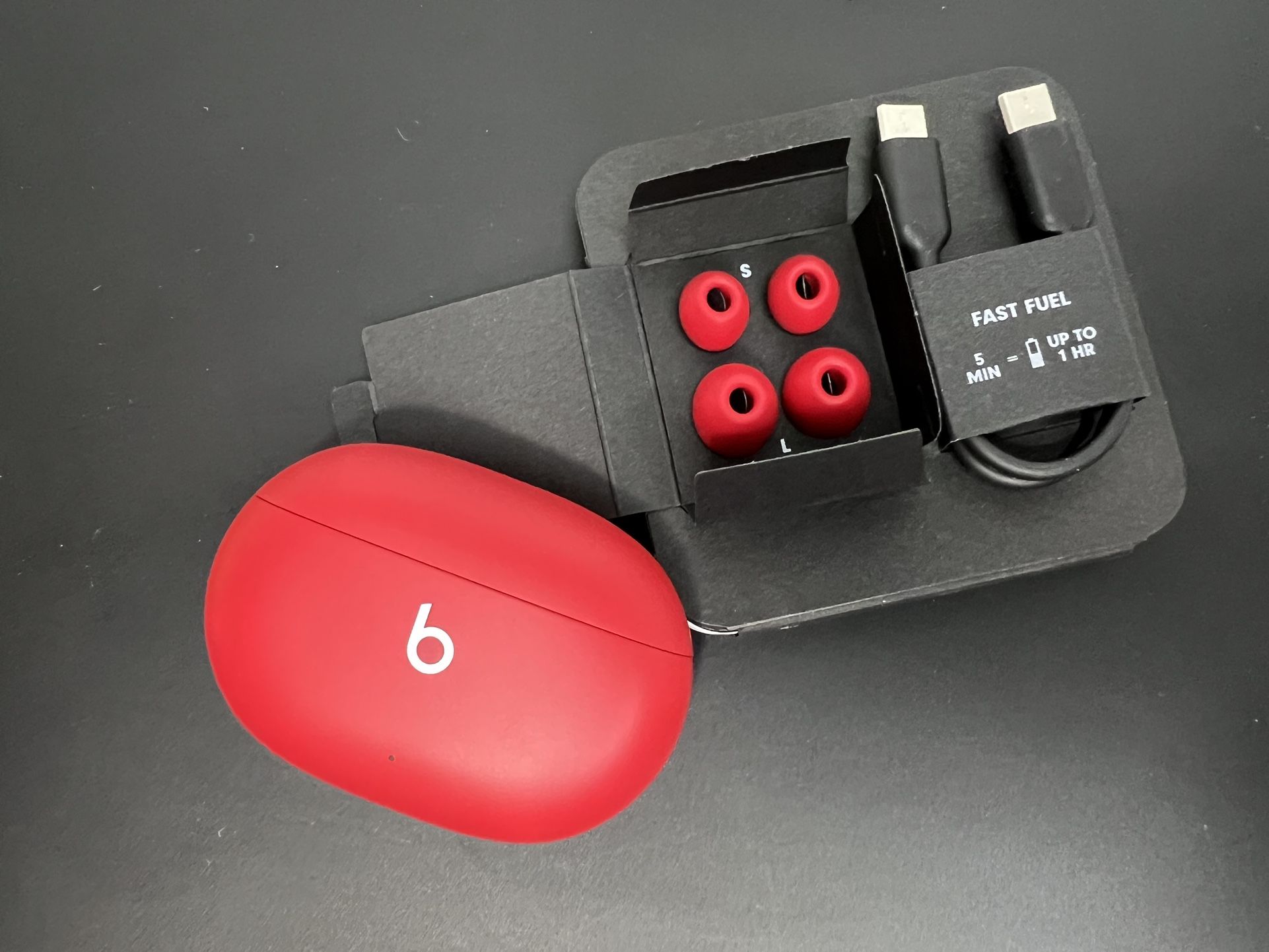Genuine Beats Studio Buds Charging Case - RED