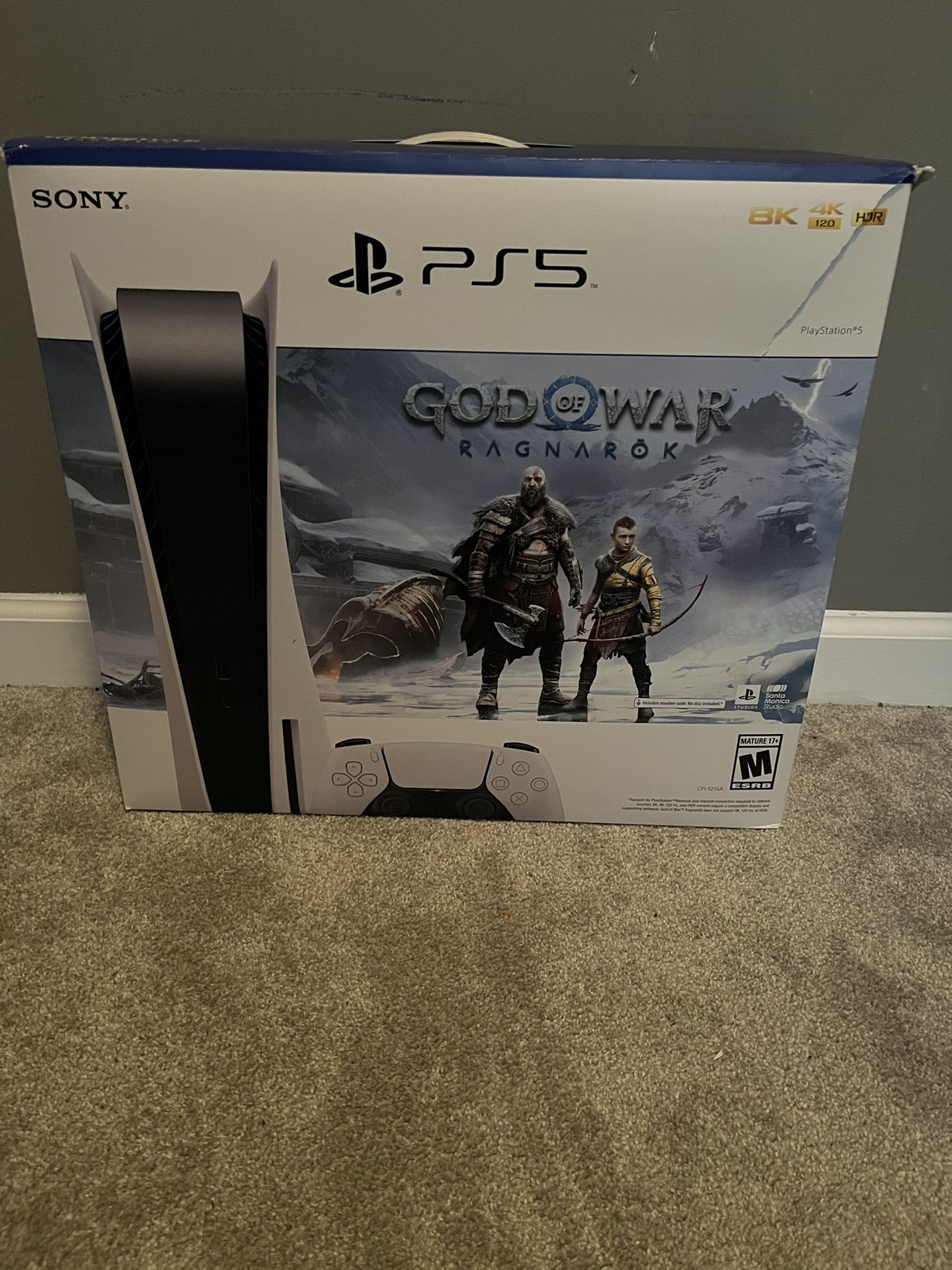 Ps5 In Box With Cords & One Controller