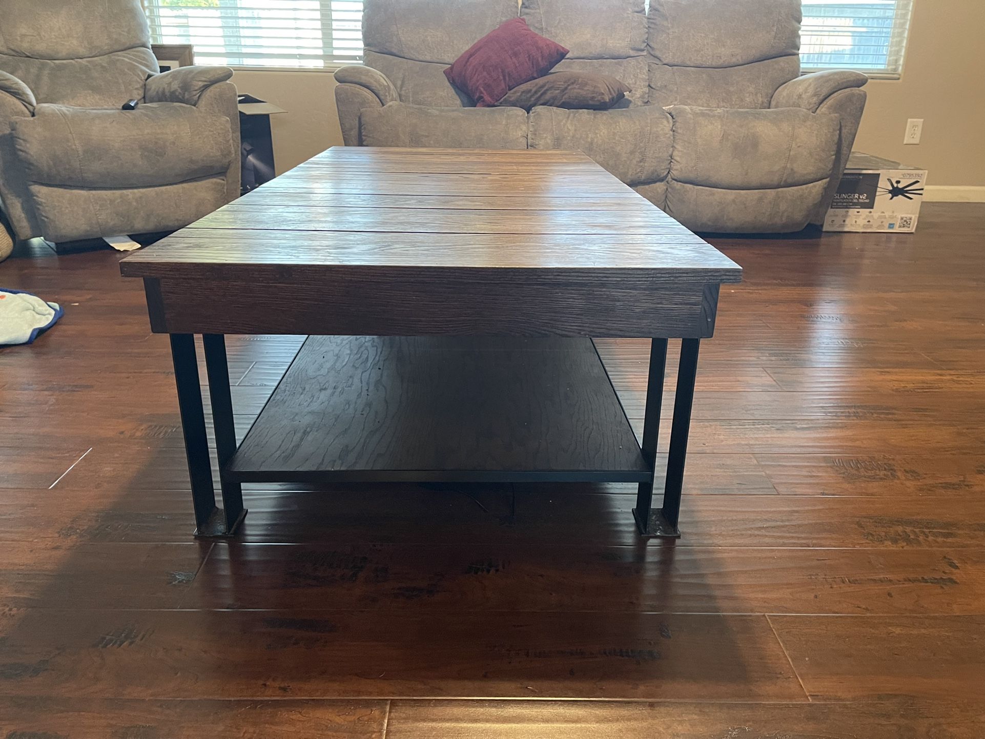 Coffee Table And Matching End Tables