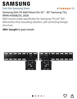 Samsung Slim Fit TV Wall Mount 42"-85"