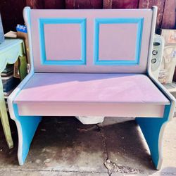VINTAGE READING STORAGE BENCH SEAT