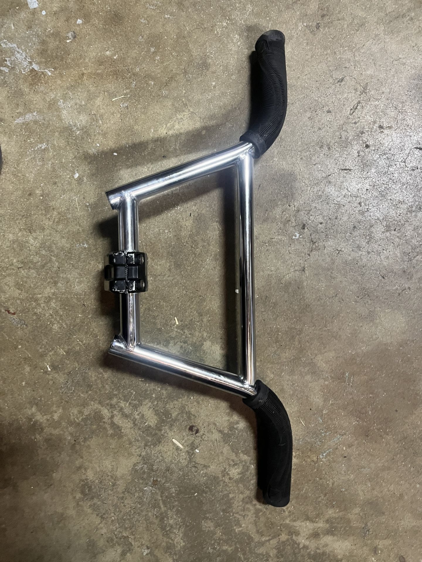 Chrome s&m bars with stem