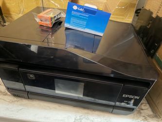 Epson XP-810 Wireless All-in-One Printer + Ink – $75 OBO