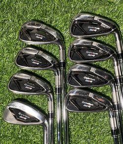 TaylorMade M4 KBS 85 Regular Flex Irons 4-9, PW & AW