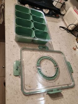 Divided Food Storage Container with Lid