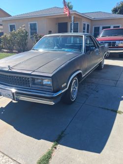 1985 EL CAMINO CONQUISTA AIR CONDITIONER BLOWS COOLED RUNNING AND REGISTERED CLEAN TITLE