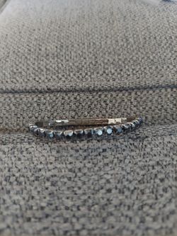 Black Vintage Rhinestone Bracelet 