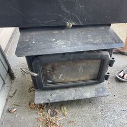 Vintage Fireplace With Adaptors