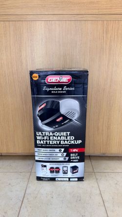 GENIE SIGNATURE SERIES 1-HP ULTRA-QUIET BELT DRIVE GARAGE DOOR OPENER