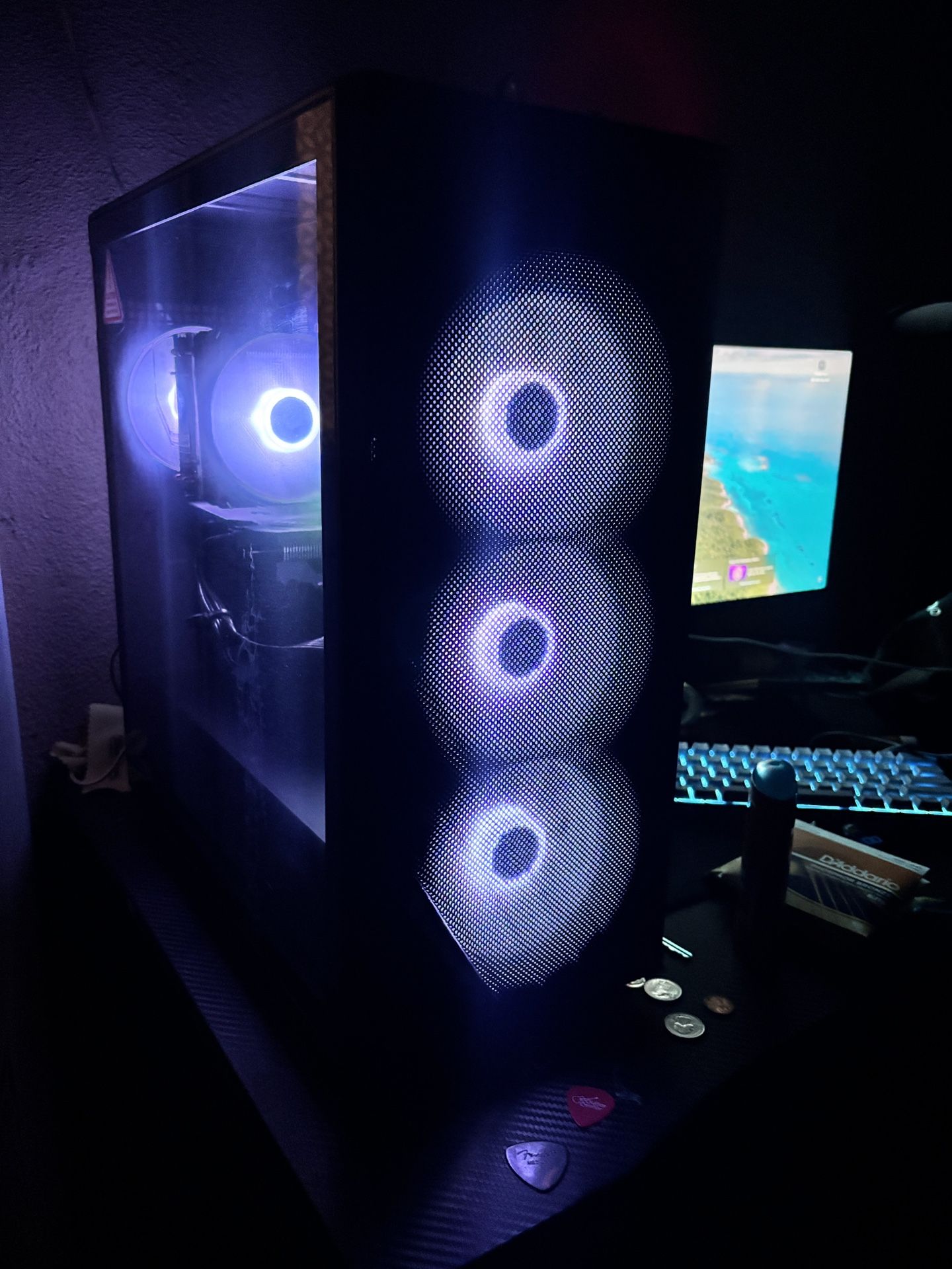 pc RTX 4060 and i5 gaming setup