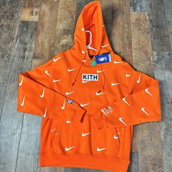 KITH & Nike Swoosh Hoodie orangeオレンジ　L