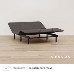 NIB NECTAR Queen Size Adjustable Bed Frame ONLY