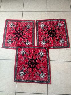 Disney Cruise Line Treasure Red Bandanas 2026