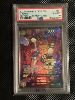 One piece O-Nami Psa 10