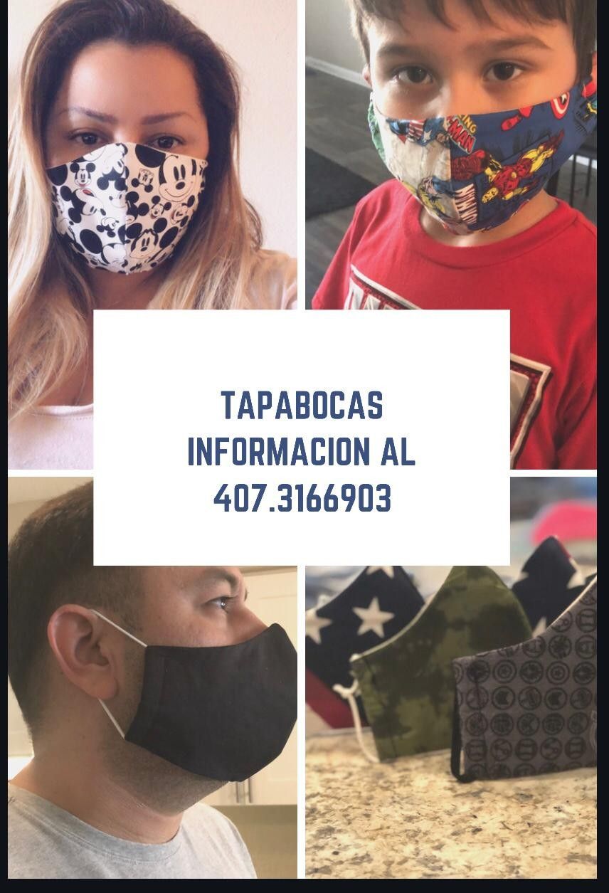 Tapabocas reusable con filtro