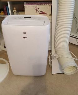 LG 7000 BTU Portable Air Conditioner with remote