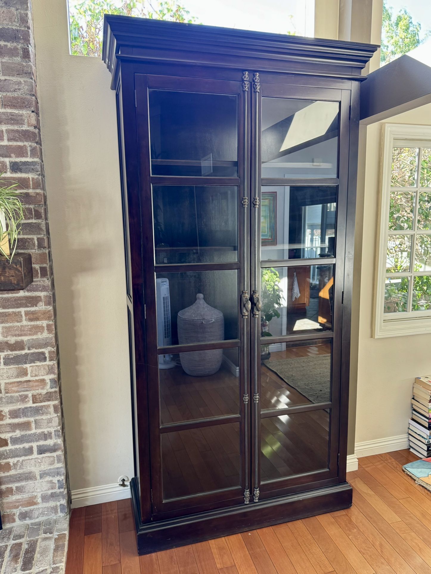 Z Gallerie Display Cabinet