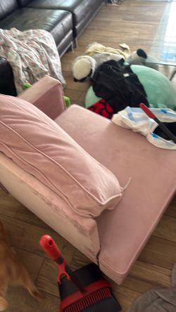 Pink couch/sofa for sale