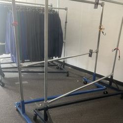 Z Rolling Rack With Add On Bar - Have 5 