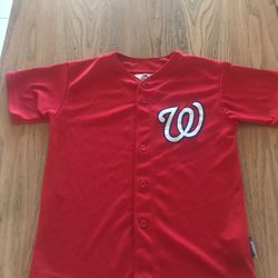 Washington nationals baseball jersey