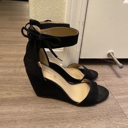 Black Wedge Heels 👠 