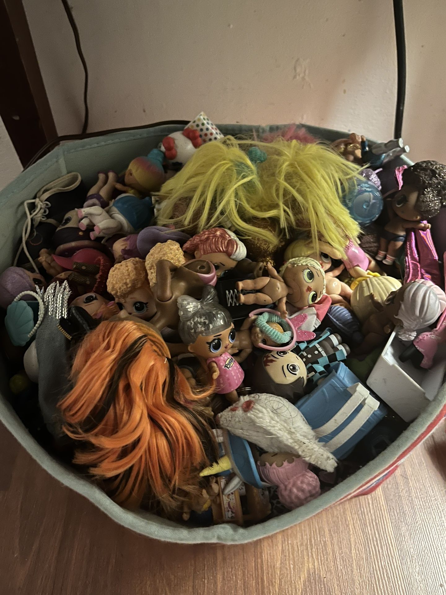 over 100 LOL doll
