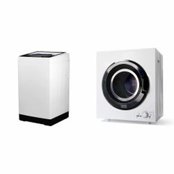 Black + Decker Portable Washer and Dryer Combo with Wheels