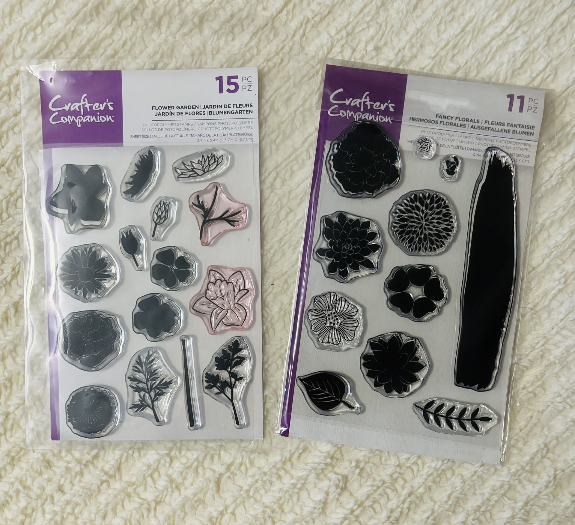 Two (2) Sets of Brand Named 26pc Stamps