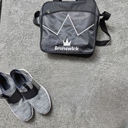 Brunswick Bowling Ball Bag And Shoes *Brand New*