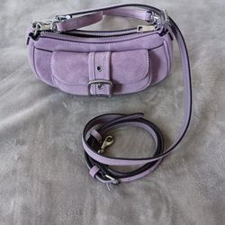 Purple Shoulder Bag