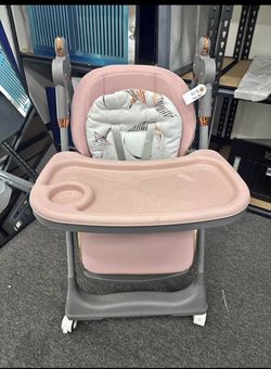 New. Portable High Chair, High Chairs for Babies and Toddlers, Adjustable Baby Chair