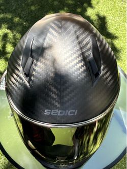 Sedici Fiberglass DOT Motorcycle Helmet