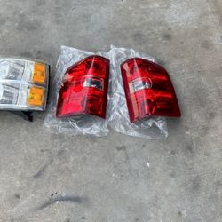 Silverado 2011 Headlights Tail Lights