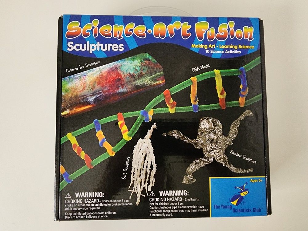 The Young Scientists Club Science Art Fusion Sculptures Kit
