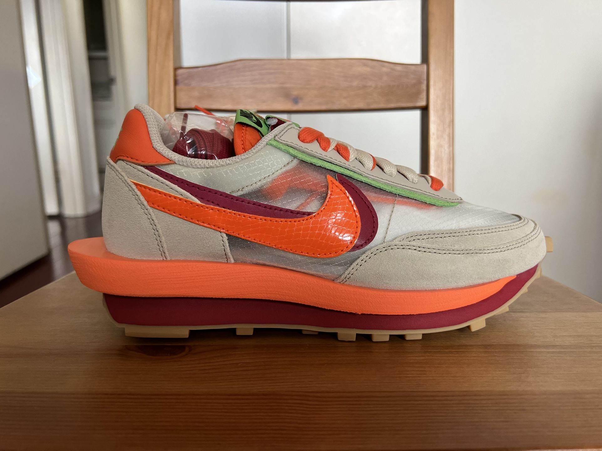 Nike LD Waffle Sacai Clot KOD Sz