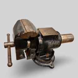 Vintage Alltrade Combo Swivel Base Bench 5 “ Vise & Anvil 299 Series