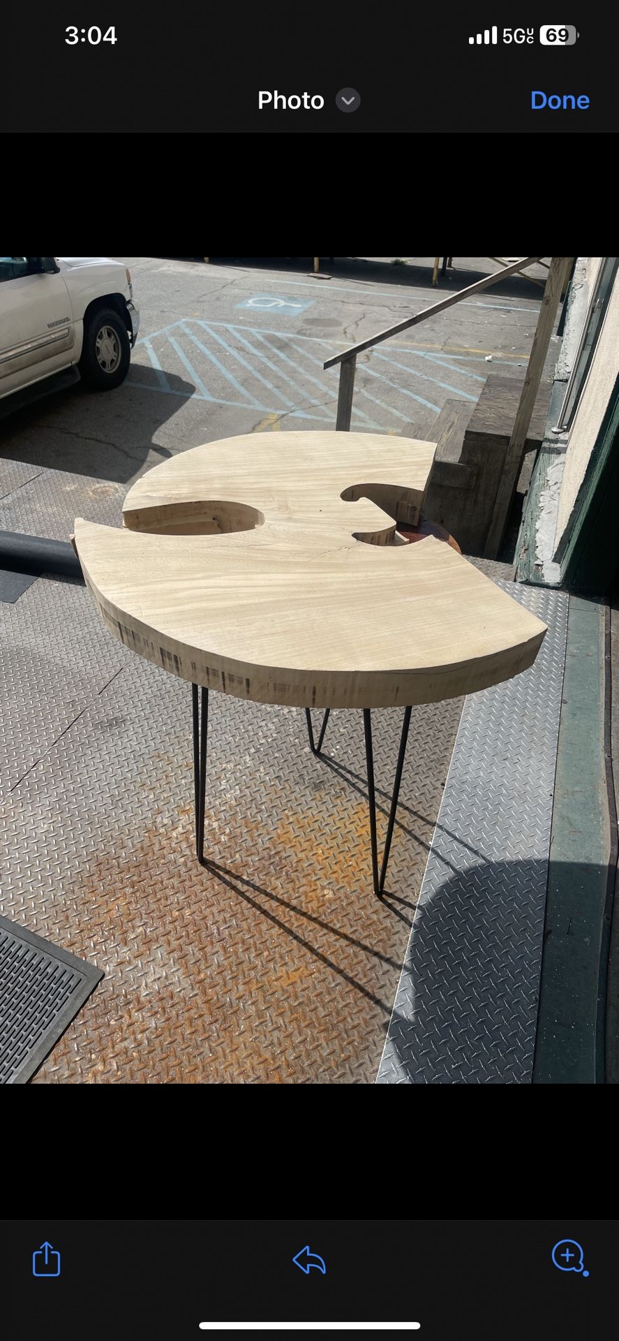 Wu Tang Live Egde Coffe Tables