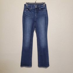 Time and Tru Women's High Rise Bootcut Jeans