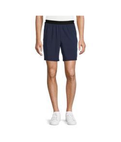 Navy blue Athlux Men's Woven Shorts, 7" Inseam, Size XL.    (AF)