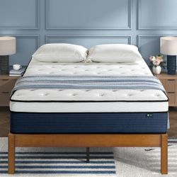 Cal King 14” Cooling Comfort Hybrid Mattress-California King-Medium Plush 72”x84”x14” $350 Firm