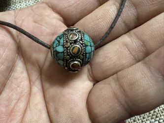 TIBETAN - NEPALESE FOCAL BEAD amulets