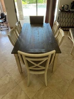 Ashley’s furniture dining table