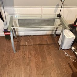 Glass Desk 