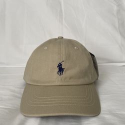 Cream Ralph Lauren Hat