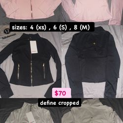 Lululemon define cropped