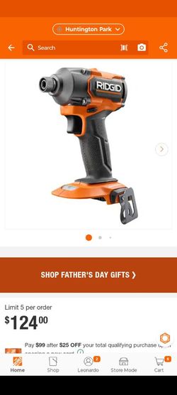 Shop RIDGID
18V Brushless Cordless 1/4 in. Impact Driver