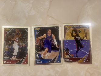 Basketball Cards Silver and Blue 